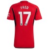 Nogometni Dres Manchester United Fred 17 Domaći 2023-24